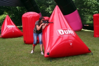  campo de juego láser móvil
